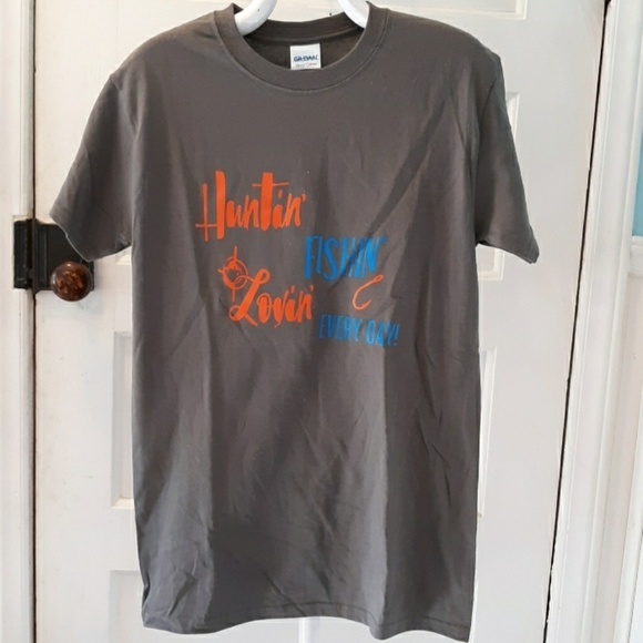 Gildan small hunting fishing and loving everyday - Picture 2 of 2